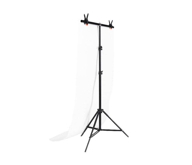 Puluz Statyw do mocowania tła fotograficznego  70x200cm + tła foto - 1508911 - zdjęcie 2
